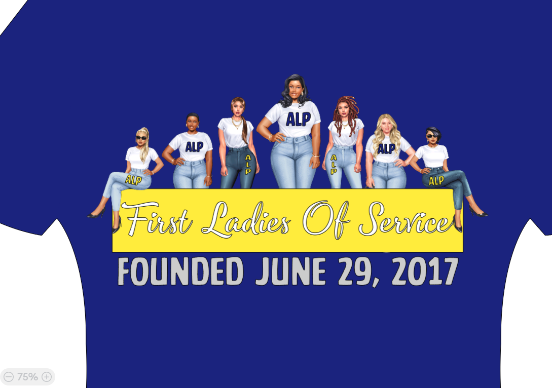 First Ladies Of Service Founders Day Shirt