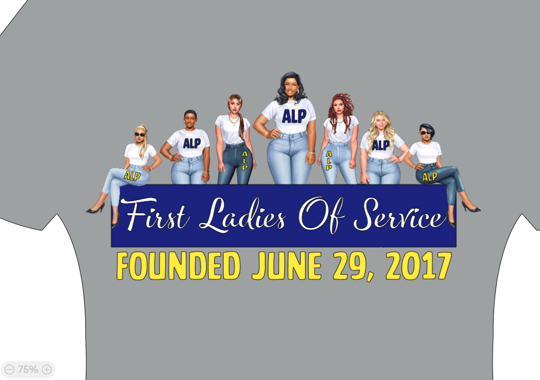 First Ladies Of Service Founders Day Shirt