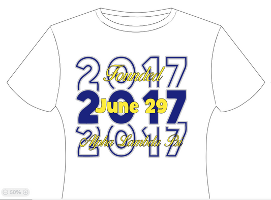 2017 Founders Day Shirt