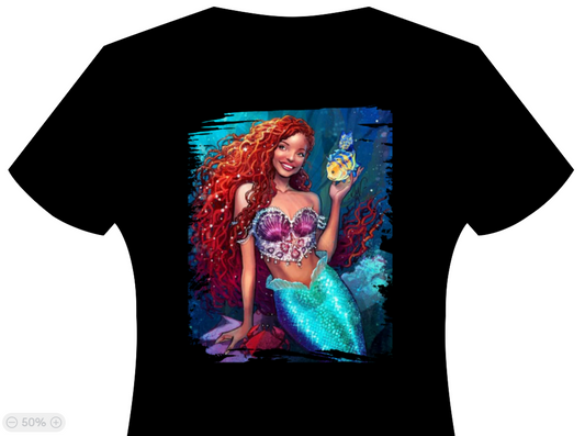 Little Mermaid Shirt Adult