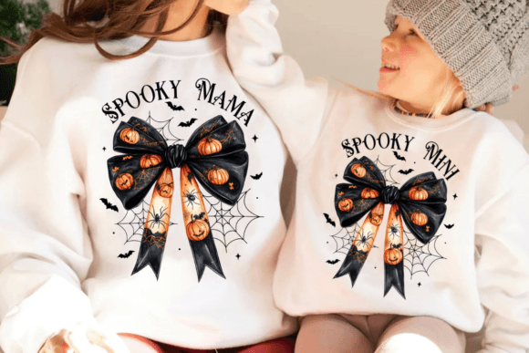 Spooky Mama and Mini Shirt