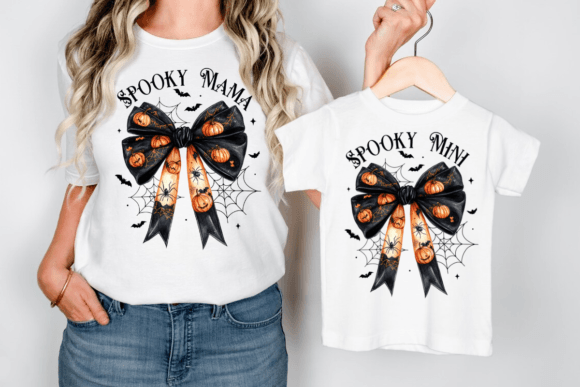 Spooky Mama and Mini Shirt