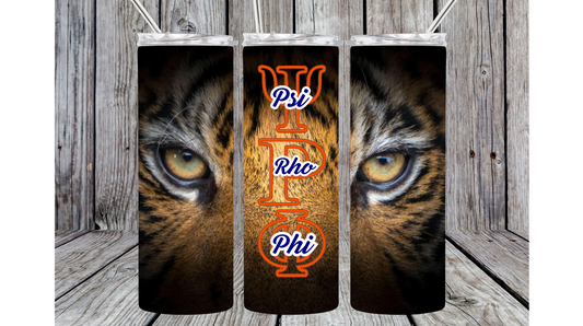 Psi Rho Phi Tiger Tumbler