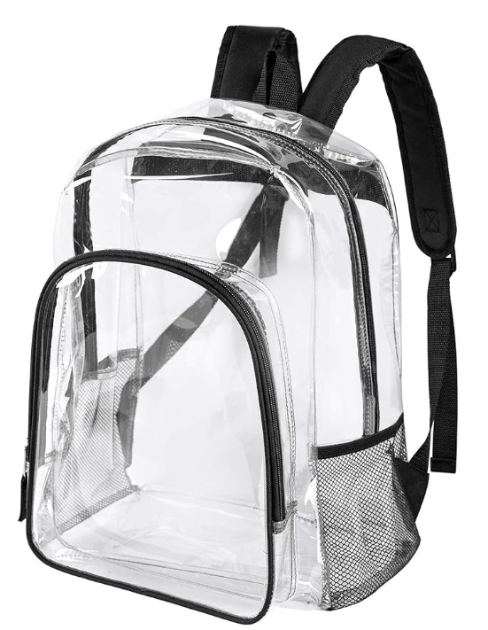 Clear Custom Backpack