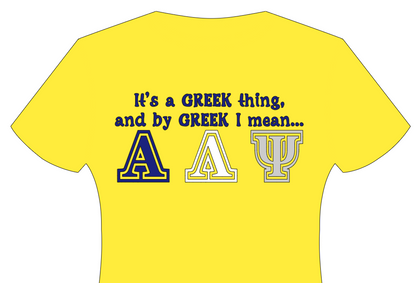 It's a Greek Thing ALP