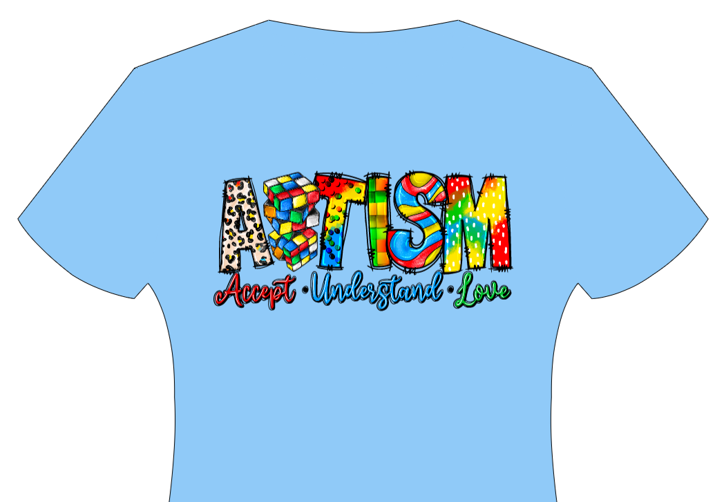 Accept Understand Love Autism Awareness