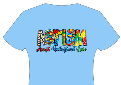 Accept Understand Love Autism Awareness