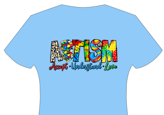 Accept Understand Love Autism Awareness