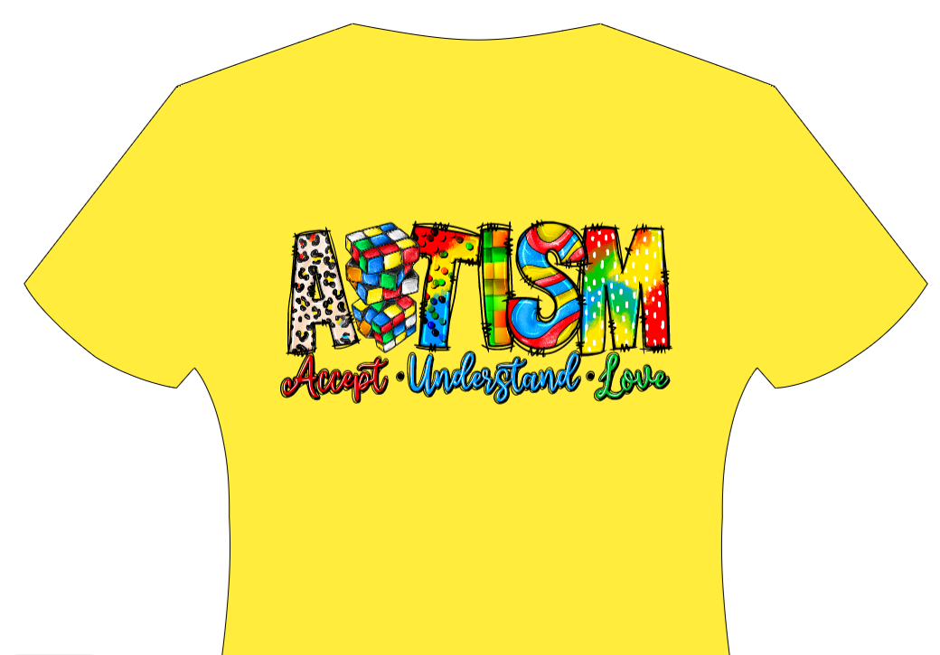 Accept Understand Love Autism Awareness