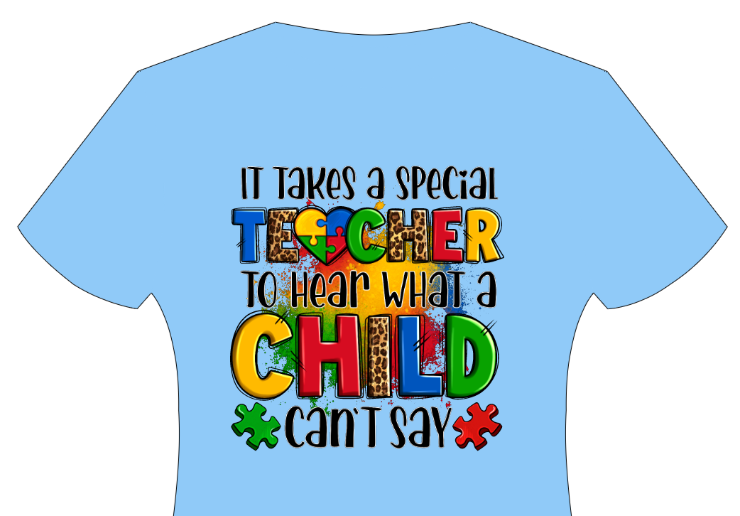 Special Teacher Autism Awareness