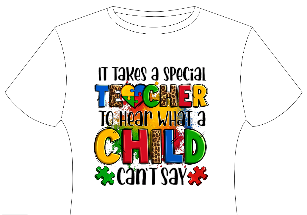 Special Teacher Autism Awareness