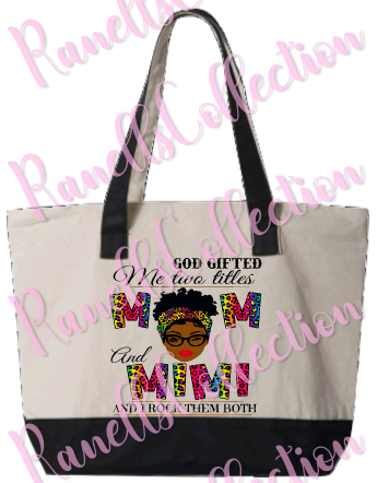 Two Titles Mom/Mimi Tote