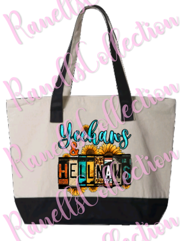 Yeehaws and Hellnaws Tote