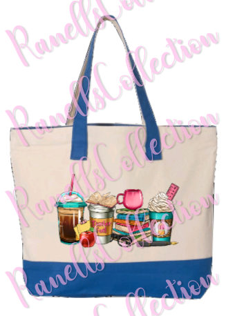 Teacher and Coffee Tote