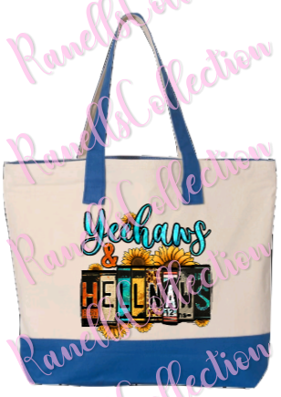 Yeehaws and Hellnaws Tote