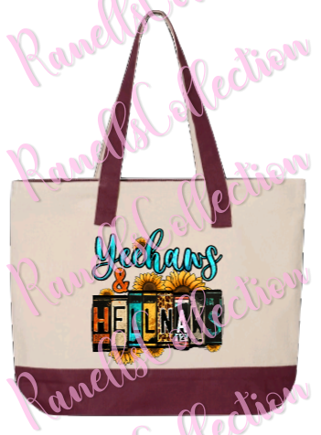 Yeehaws and Hellnaws Tote