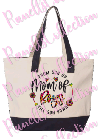 Mom of Boys Tote