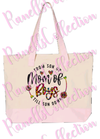 Mom of Boys Tote