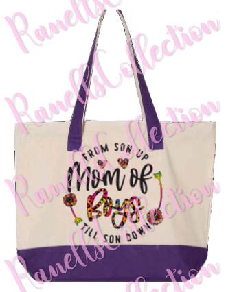 Mom of Boys Tote