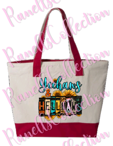 Yeehaws and Hellnaws Tote