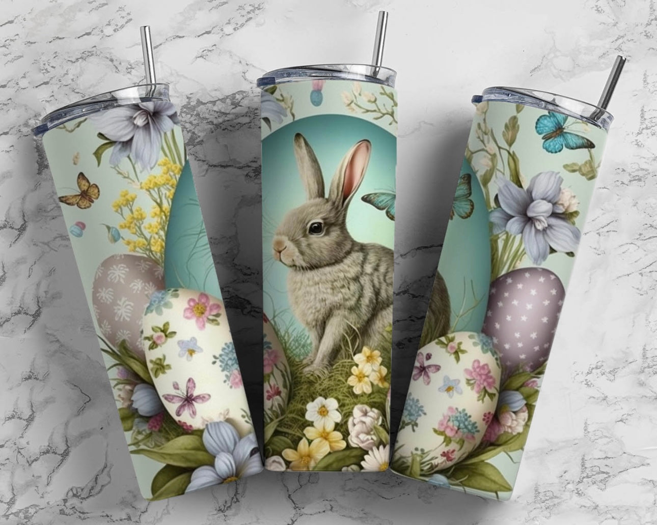 Bunny Egg Tumbler