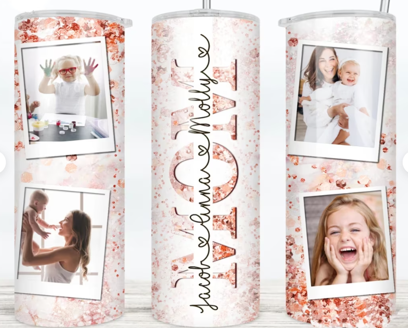 Mom Photo Tumbler 20 oz