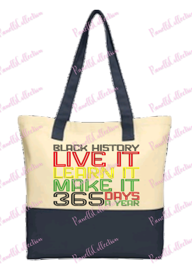 Black History Month Totes (Black)