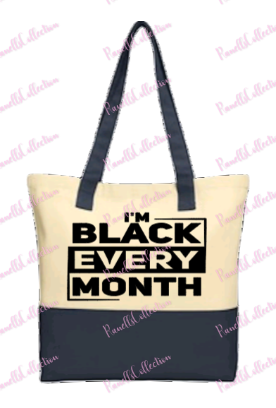 Black History Month Totes (Black)