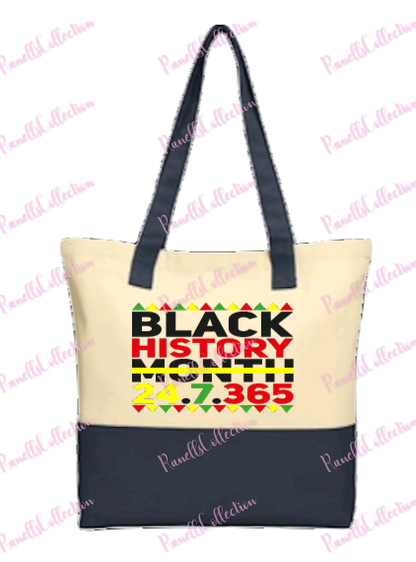 Black History Month Totes (Black)